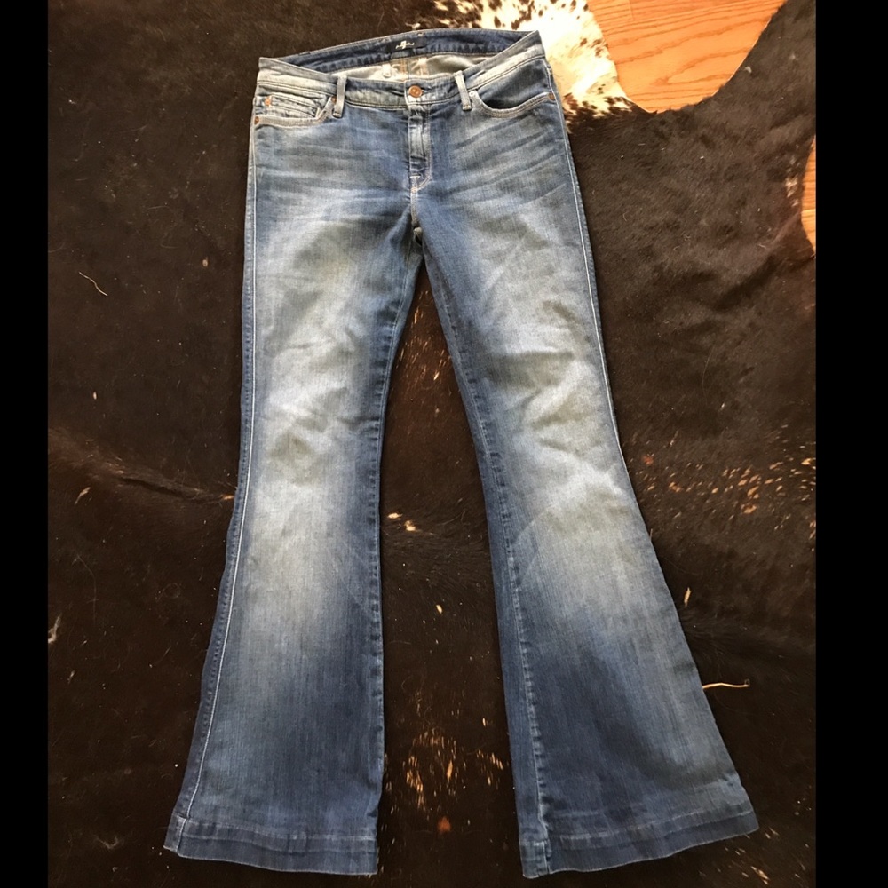 7FAMK FLARE JEANS